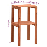 Thumbnail for Geräteschuppen 140x75x160 cm Tanne Massivholz