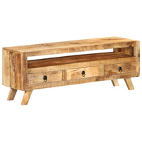 Thumbnail for TV-Schrank 110x30x40 cm Massivholz Mango
