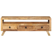 Thumbnail for TV-Schrank 110x30x40 cm Massivholz Mango