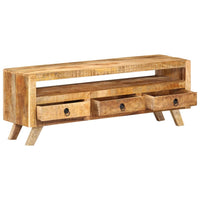 Thumbnail for TV-Schrank 110x30x40 cm Massivholz Mango