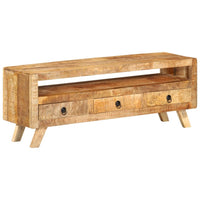 Thumbnail for TV-Schrank 110x30x40 cm Massivholz Mango