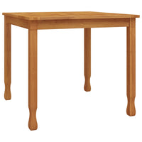 Thumbnail for Garten-Esstisch 85x85x75 cm Massivholz Teak