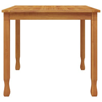 Thumbnail for Garten-Esstisch 85x85x75 cm Massivholz Teak