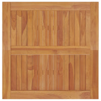 Thumbnail for Garten-Esstisch 85x85x75 cm Massivholz Teak
