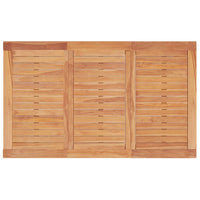Thumbnail for Garten-Esstisch 150x90x75 cm Massivholz Teak