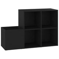 Thumbnail for Flur-Schuhschrank Schwarz 105x35,5x70 cm Holzwerkstoff