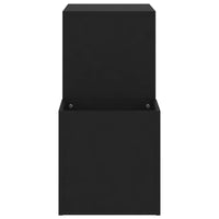 Thumbnail for Flur-Schuhschrank Schwarz 105x35,5x70 cm Holzwerkstoff