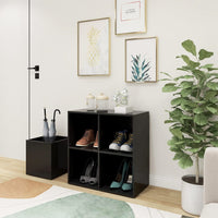 Thumbnail for Flur-Schuhschrank Grau 105x35,5x70 cm Spanplatte