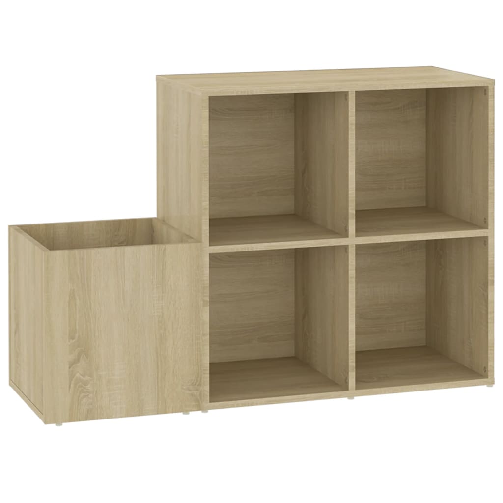 Flur-Schuhschrank Sonoma Eiche 105x35,5x70 cm Spanplatte
