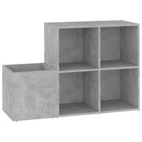 Thumbnail for Flur-Schuhschrank Betongrau 105x35,5x70 cm Spanplatte