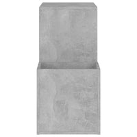 Thumbnail for Flur-Schuhschrank Betongrau 105x35,5x70 cm Spanplatte