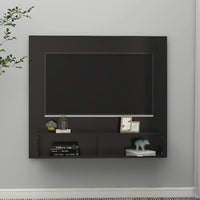 Thumbnail for TV-Wandschrank Schwarz 102x23,5x90 cm Spanplatte