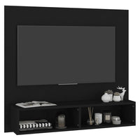Thumbnail for TV-Wandschrank Schwarz 102x23,5x90 cm Spanplatte