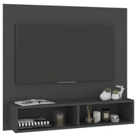 Thumbnail for TV-Wandschrank Grau 102x23,5x90 cm Spanplatte
