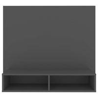 Thumbnail for TV-Wandschrank Grau 102x23,5x90 cm Spanplatte