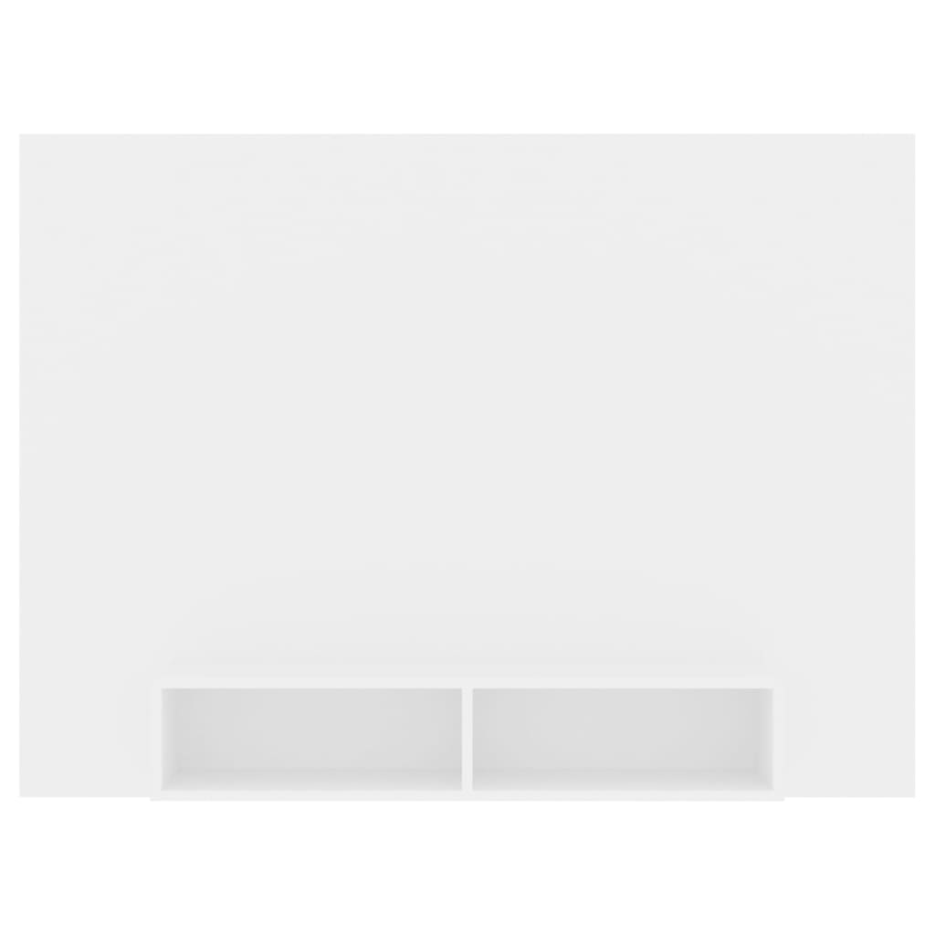 TV-Wandschrank Weiß 135x23,5x90 cm Spanplatte