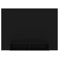 Thumbnail for TV-Wandschrank Schwarz 135x23,5x90 cm Holzwerkstoff