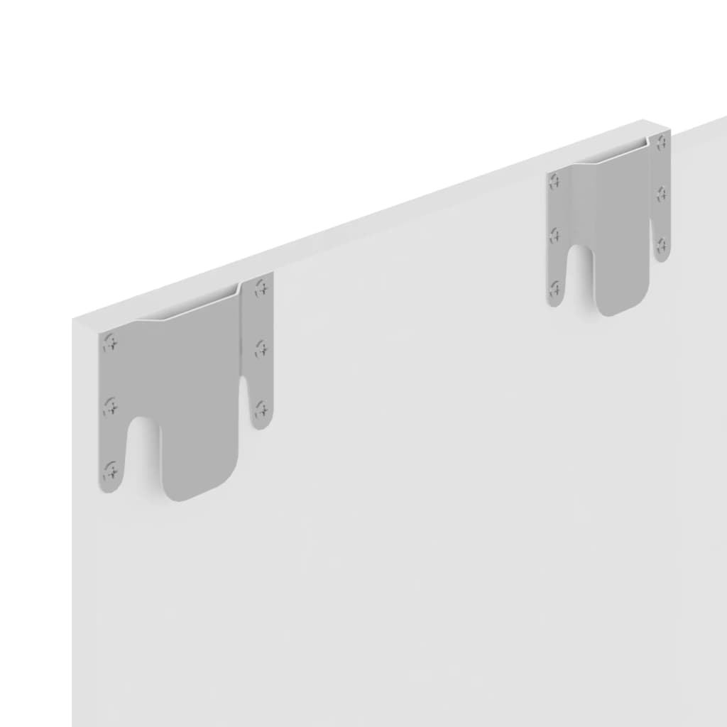 TV-Wandschrank Weiß 120x23,5x90 cm Spanplatte