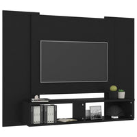 Thumbnail for TV-Wandschrank Schwarz 120x23,5x90 cm Spanplatte