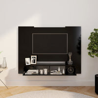 Thumbnail for TV-Wandschrank Schwarz 120x23,5x90 cm Spanplatte