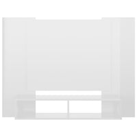 Thumbnail for TV-Wandschrank Hochglanz-Weiß 120x23,5x90 cm Spanplatte