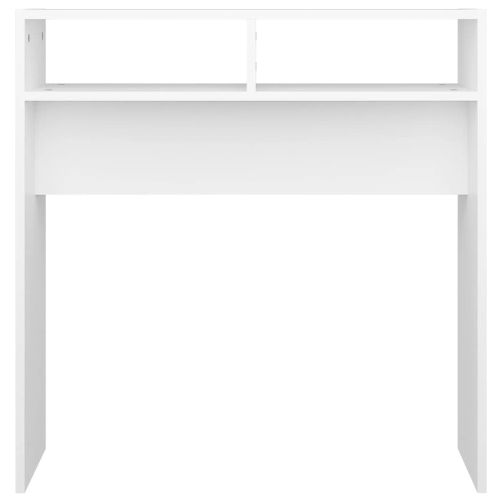 Konsolentisch Weiß 78x30x80 cm Spanplatte