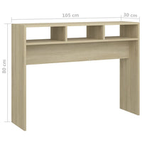 Thumbnail for Konsolentisch Sonoma-Eiche 105x30x80 cm Holzwerkstoff