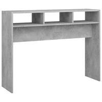 Thumbnail for Konsolentisch Betongrau 105x30x80 cm Holzwerkstoff