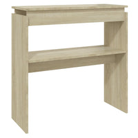 Thumbnail for Konsolentisch Sonoma-Eiche 80x30x80 cm Holzwerkstoff
