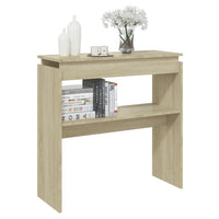 Thumbnail for Konsolentisch Sonoma-Eiche 80x30x80 cm Holzwerkstoff