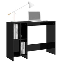 Thumbnail for Computertisch Hochglanz-Schwarz 102,5x35x75 cm Spanplatte