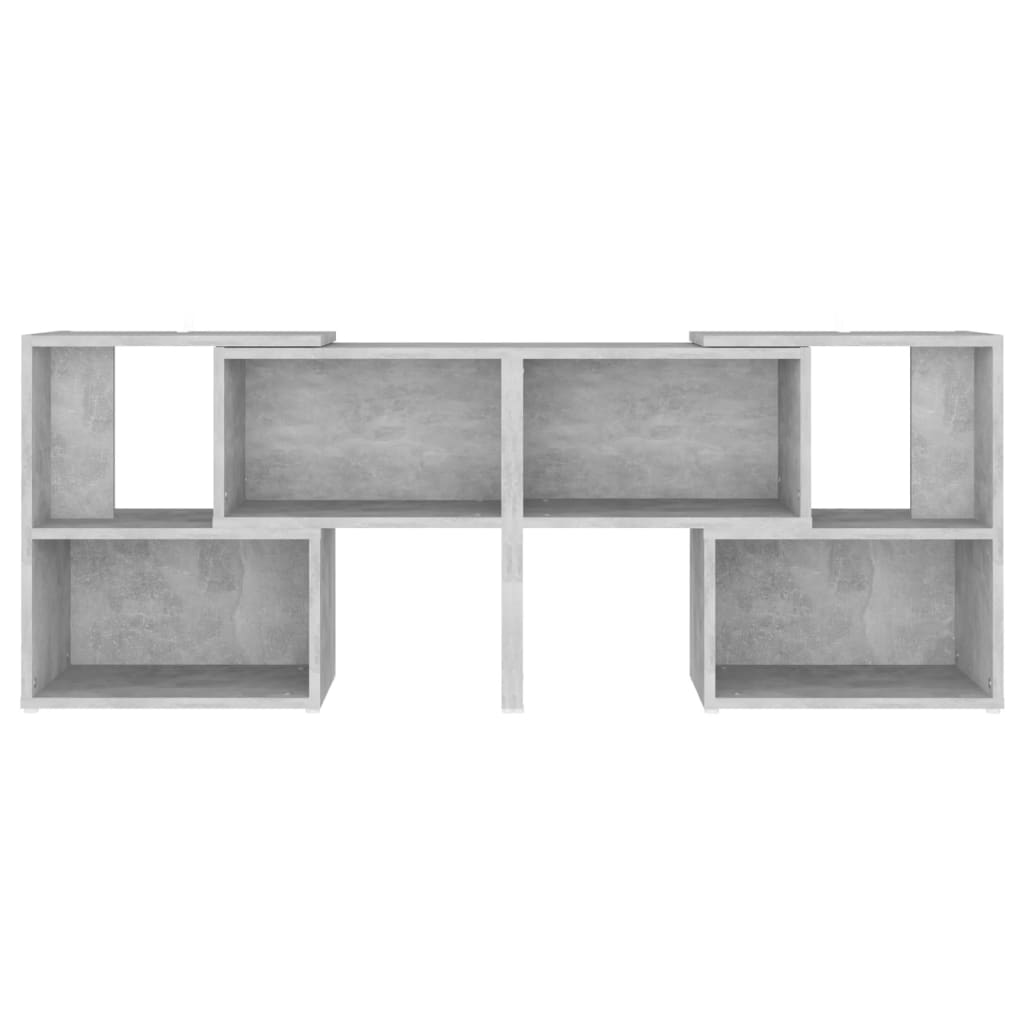 TV-Schrank Betongrau 104x30x52 cm Spanplatte