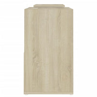 Thumbnail for TV-Schrank Weiß und Sonoma-Eiche 104x30x52cm Holzwerkstoff