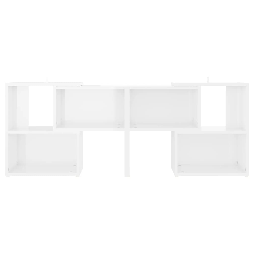 TV-Schrank Hochglanz-Weiß 104x30x52 cm Spanplatte