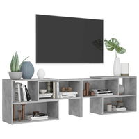 Thumbnail for TV-Schrank Betongrau 149x30x52 cm Spanplatte