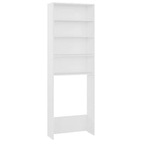 Thumbnail for Waschmaschinenschrank Weiß 64x24x190 cm