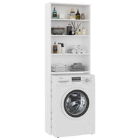 Thumbnail for Waschmaschinenschrank Weiß 64x24x190 cm
