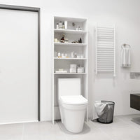 Thumbnail for Waschmaschinenschrank Weiß 64x24x190 cm