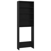 Thumbnail for Waschmaschinenschrank Schwarz 64x24x190 cm