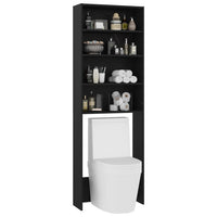 Thumbnail for Waschmaschinenschrank Schwarz 64x24x190 cm