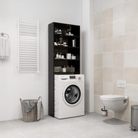 Thumbnail for Waschmaschinenschrank Schwarz 64x24x190 cm