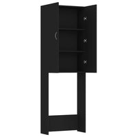 Thumbnail for Waschmaschinenschrank Schwarz 64x25,5x190 cm