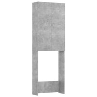 Thumbnail for Waschmaschinenschrank Betongrau 64x25,5x190 cm