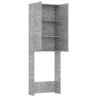 Thumbnail for Waschmaschinenschrank Betongrau 64x25,5x190 cm