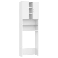 Thumbnail for Waschmaschinenschrank Weiß 64x25,5x190 cm