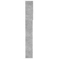 Thumbnail for Waschmaschinenschrank Betongrau 64x25,5x190 cm