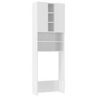 Thumbnail for Waschmaschinenschrank Hochglanz-Weiß 64x25,5x190 cm