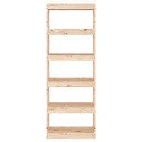 Thumbnail for Bücherregal/Raumteiler 60x30x167,5 cm Massivholz Kiefer