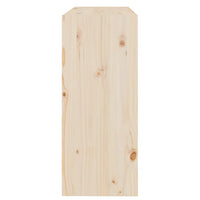Thumbnail for Bücherregal Raumteiler 80x30x71,5 cm Massivholz Kiefer