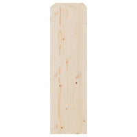 Thumbnail for Bücherregal Raumteiler 80x30x103,5 cm Massivholz Kiefer